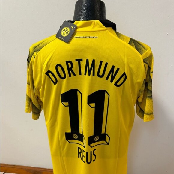 LA Galaxy Borussia Dortmund Marco Reus Jersey # 11 , Unisex - Picture 9 of 13